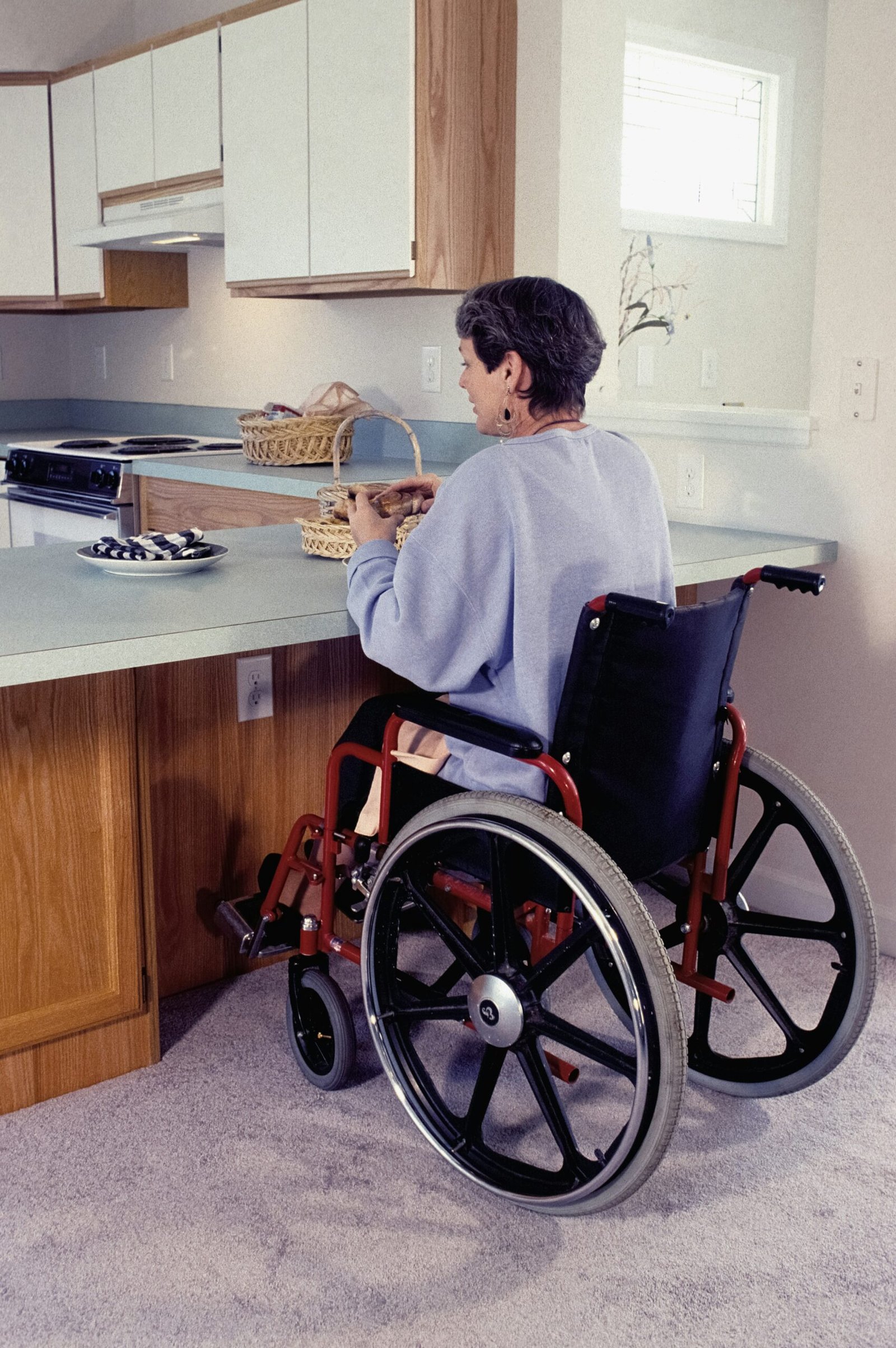 Family discussing home care support