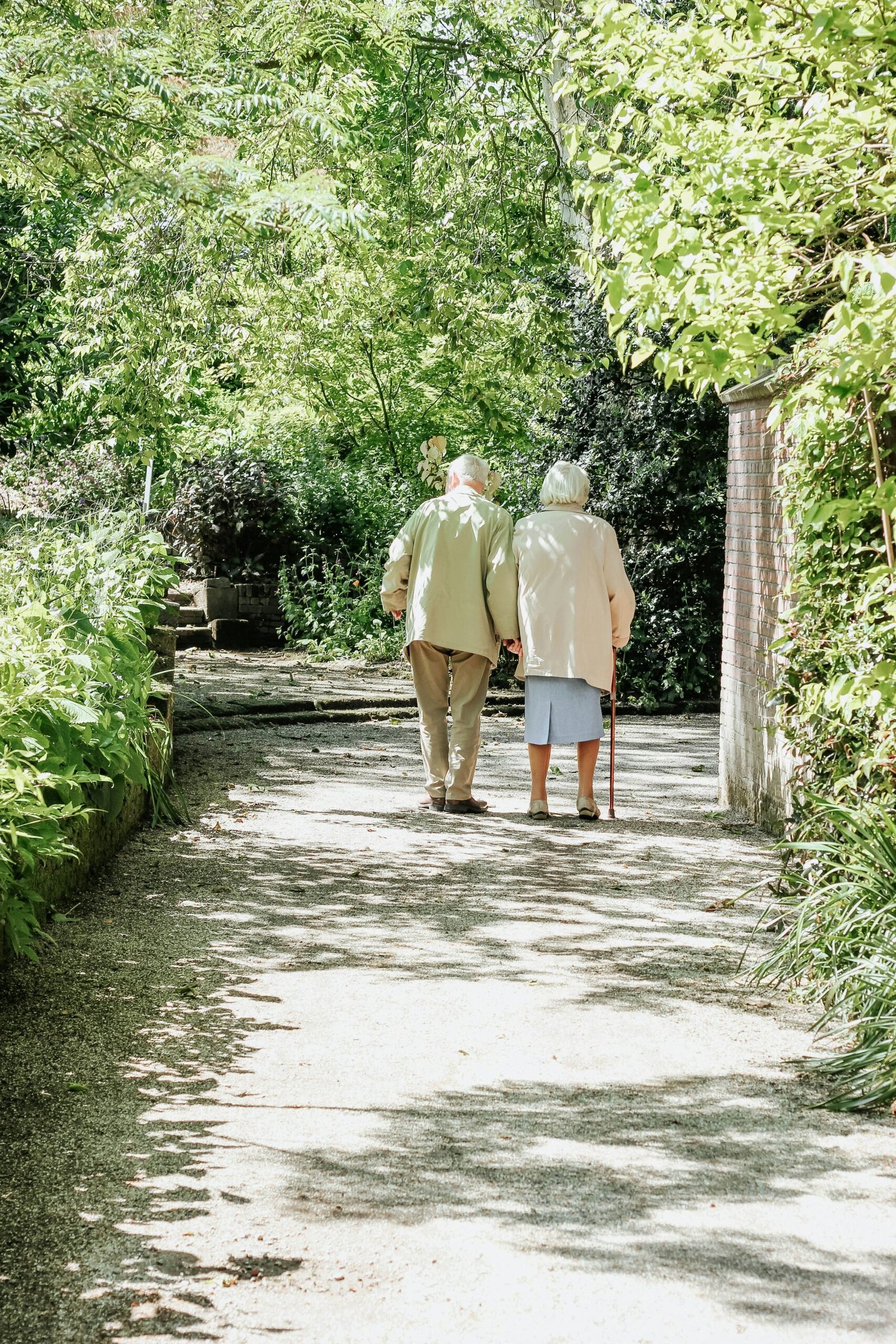 Caregiver supporting a senior at home